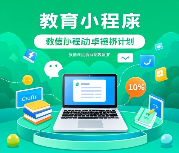 微信小程序推出教育类小程序扶持计划，减免流量主分成至10%