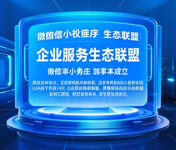 微信小程序“企业服务生态联盟”成立助力降本