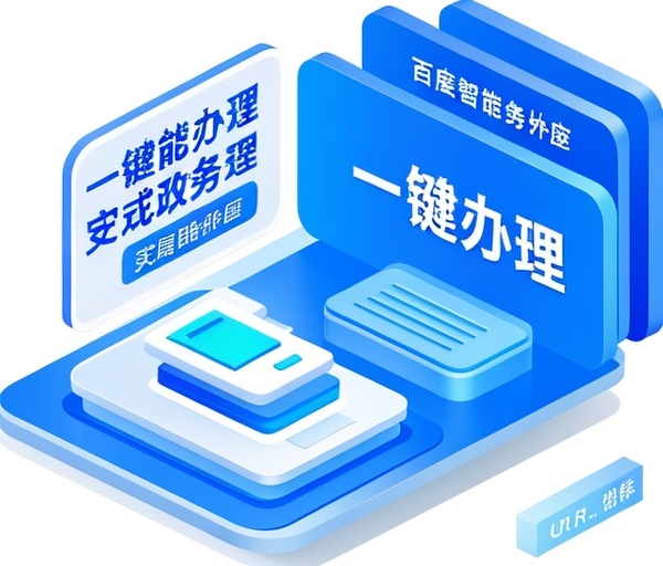 百度智能小程序实现政务服务“一键办理”