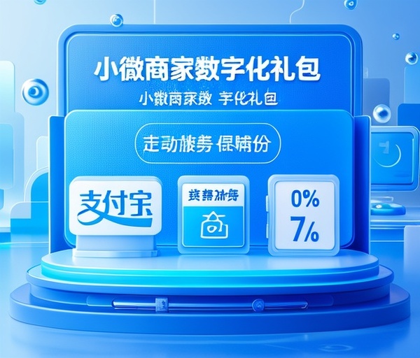 支付宝小程序“小微商家数字化礼包”发布，技术服务费减免至1%