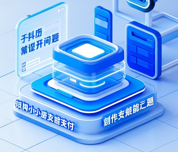 抖音小程序支付功能开通常见问题