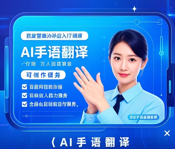 百度智能小程序接入“AI手语翻译”能力，为听障人群带来沟通便利