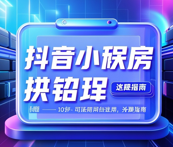 抖音小程序注销条件及流程全指南